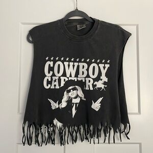 Beyoncé Fringe Crop